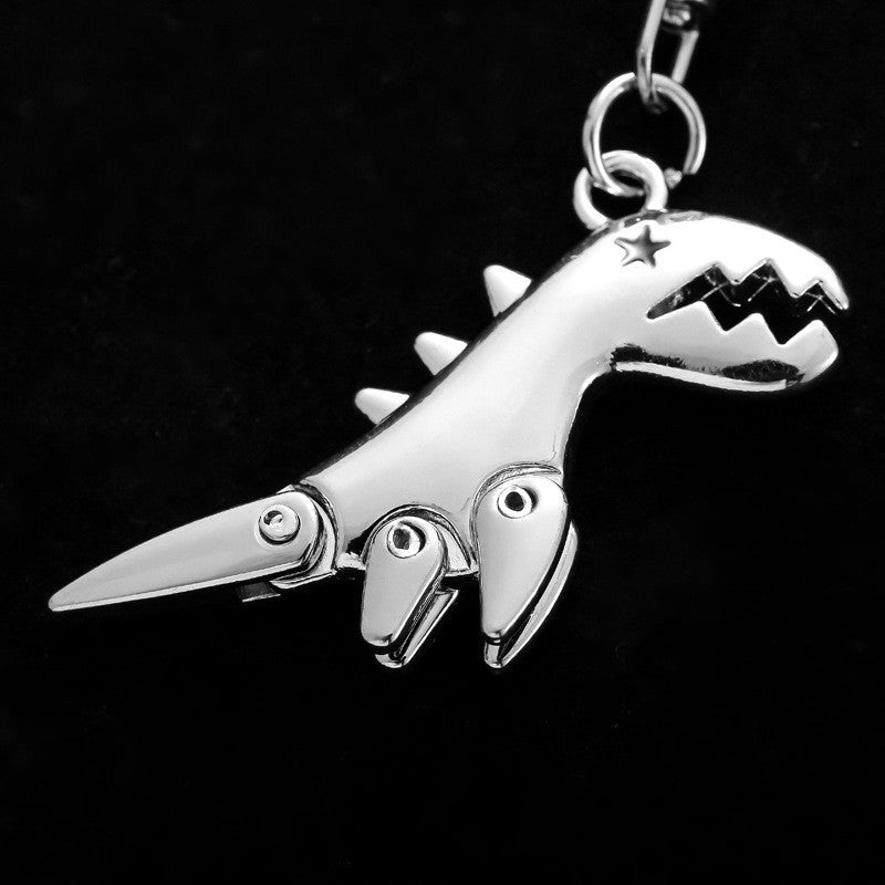 Wholesale 3D Jurassic Science Fiction Little Dinosaur Keychain